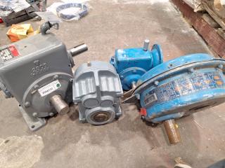 4 x Gearbox Drives