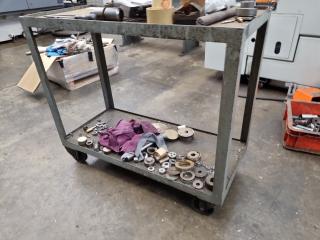 Heavy Duty Workshop Shelf Trolley