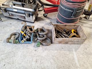 Assorted Lot of Lifting Shackles