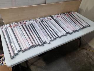 39x Cloth Wallscroll Anime Themed Wall Hangings, Bulk Lot, New