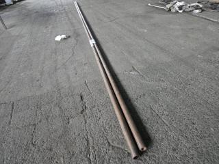 2 x Lengths of Copper Pipe 