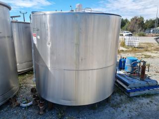 4500 Litre Stainless Tank