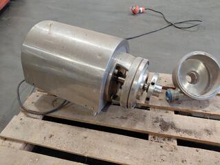 Stainless Steel Industrial Pump with 4-Pin Electrical Connector