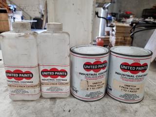 United Paints Unietch ETCH Primer Yellow Coatings, 2x 2-Paet Packs