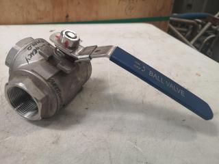 1.5" 3-Way Ball Valve