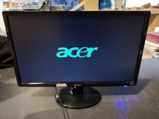 Acer 20-Inch LED Computer Monitor.