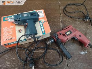 Black & Decker Corded Heat Gun + NRG Corded Hammer Drill