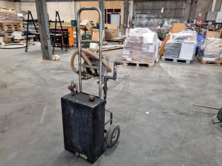 Debem Fluid Pump w/ Tank & Trolley