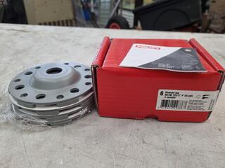 Hilti P Universal Diamond Cap 125mm, 4x Wheels