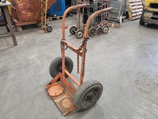 Welding Gas Bottle Trolley