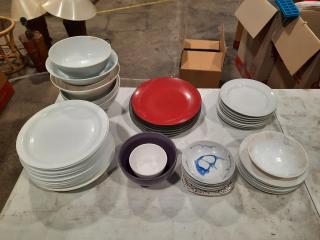 Large Assorted Lot of Dishware