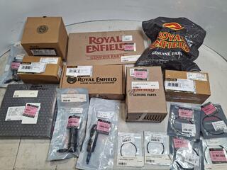 Assorted Royal Enfield Motorcycle Spare Parts - New