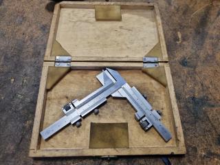 Metric Gear Tooth Thickness Vernier Caliper