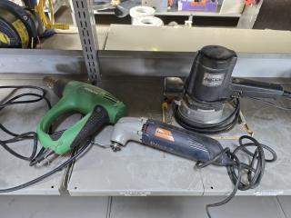 Sander, Heat Gun and Renovator Tool