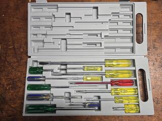 Screwdriver Set in Hard Case