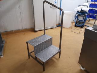 Stainless Steel Safety Step Unit for Large Equipment Access