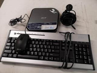 Acer Veriton N282G Ultra Slim Desktop Computer w/ Keyboard & Mouse