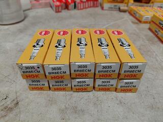 10 x NGK BR8ECM 3035 spark plugs