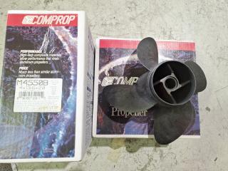 Comprop 4-Blade Propeller Solid Hub, 13.6 dia x 20 pitch Right Hand, M4550B