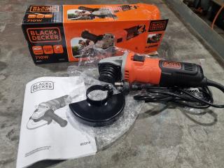 Black & Decker 115mm Corded Angle Grinder