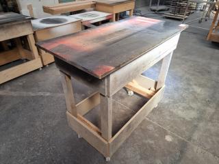 Custom Built Workshop Trolley