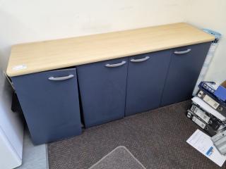 Office Side Cabinet, needs end repair