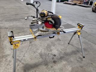 DeWalt 254mm Sliding Compound Mitre Saw w/ Stand