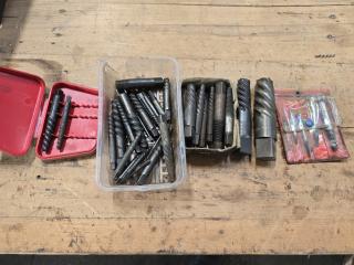 Large Lot of Screw Extractors