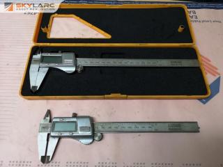 2x Ingco Digital Caliper Precision Tools