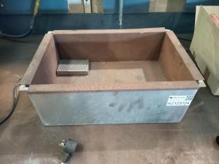 Small Heated Parts Washer Bin