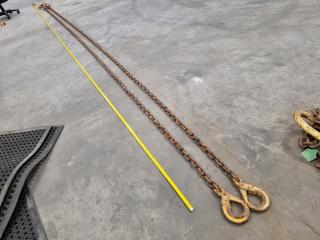 2-Leg Lifting Chain Assembly, 6-Metre, 9-Ton