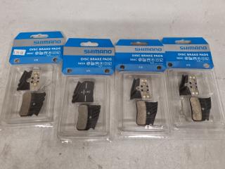 4x Shimano Bike Disk Brake Pad Sets XTR N04C