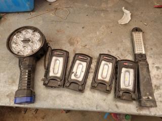 6x Assoeted Workshop LED Lights