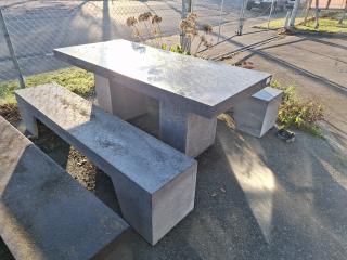 Concrete Outdoor Picnic Table