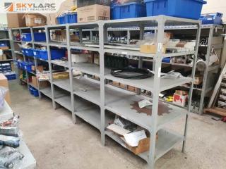 Large Steel Shelving Unit