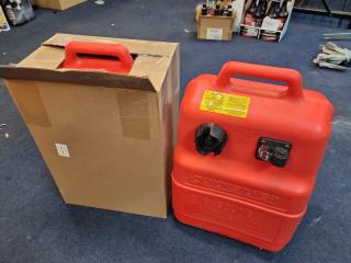 2x Quicksilver 25L Marine Petrol Tanks, New