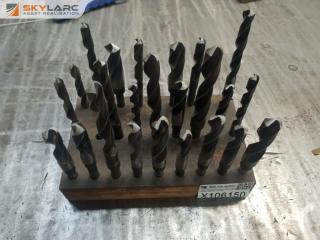 Lot of Large Diameter Drill Bits