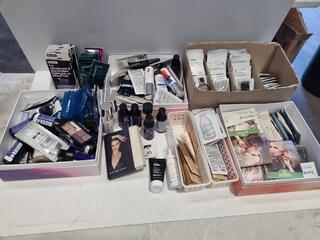 Assorted Sample Packs / Bottles of Haircare Products