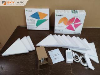 Nanoleaf Aurora Smarter Kit LED Lighting Kit w/ Expansion Pack, New