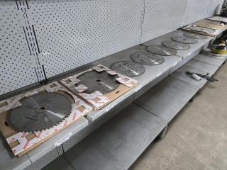 Large Lot of Saw Blades