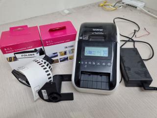 Brother Label Printer QL-820NWB w/ Spare Labels