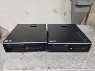 2x HP Compaq 8200 Elite SFF Computers w/ Intel Core i5