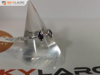 Double Marquise Cut Stack Ring | Amethyst Purple | MJJ for ORE