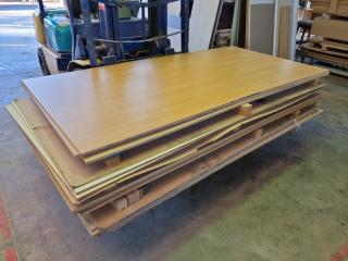 9 x Sheets of New MDF