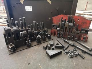 Assorted Mill Lockdown Kit Parts & Components