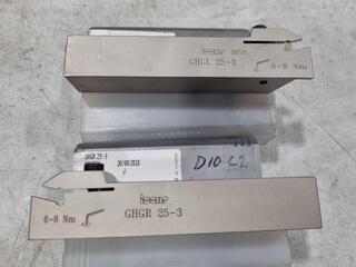 2x Iscar Indexable Lathe Grooving Tools, as new