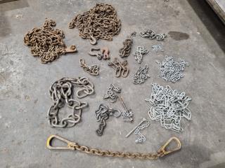 Assorted Short lengths of chain