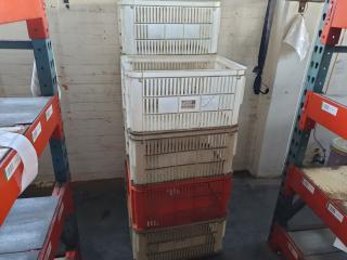 Stackable Plastic Workshop Crates