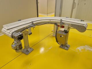 90-Degree Curved 3-phase Conveyor Belt Assembly