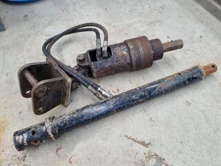 Hydraulic Earth Auger Motor w/ 1-Metre Extension Shaft